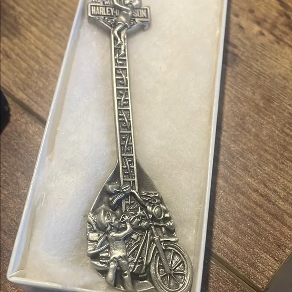 Harley-Davidson 1993 Christmas Decorative Spoon GUC - Picture 6 of 6